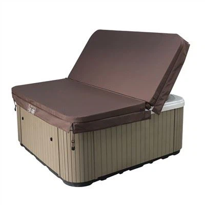 Brązowy pokrowiec na spa z tkaniny Oxford 600D